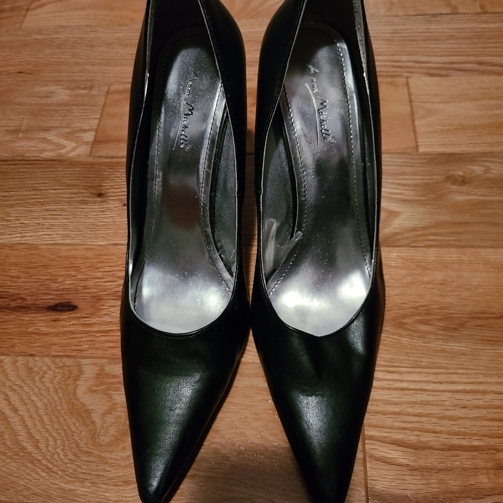 Matte Black Heels